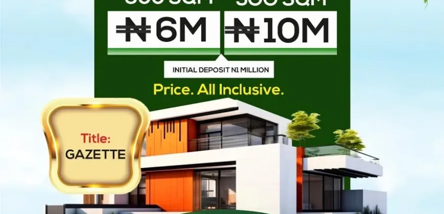 Kings Court Estate, Ketu Epe Lagos, Nigeria