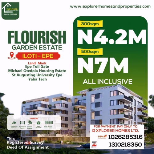 Flourish Garden Estate, ILoti Epe Phase 1, Lagos Nigeria