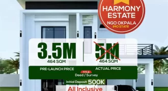 Harmony Estate Ngo Okpala Imo State