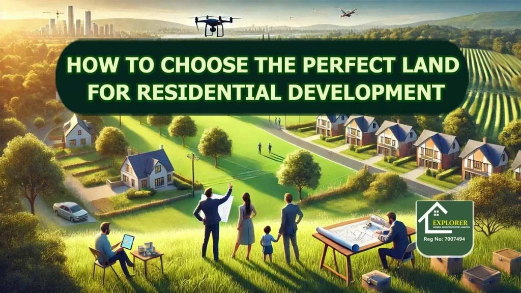 How to Choose the Perfect Land for Residential Development