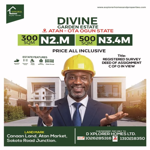 Divine Garden Estate Atan-Ota Ogun State