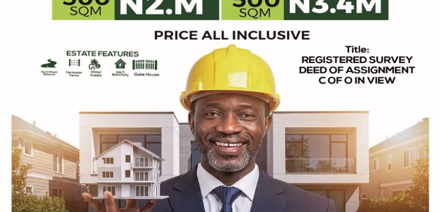 Divine Garden Estate Atan-Ota Ogun State