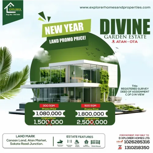 Divine Garden Estate Atan-Ota Ogun State